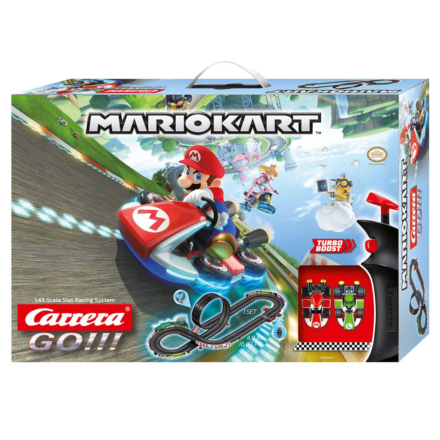 Carrera ALLEZ !!! Piste de course - Mario Kart