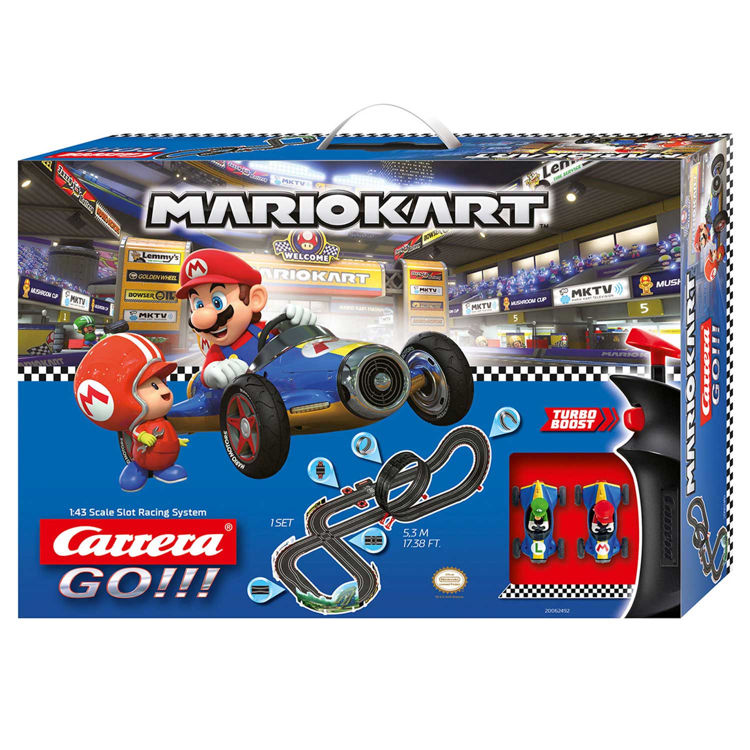 vertraging mooi Renaissance Carrera GO!!! Racebaan - Mario Kart 8 online kopen? | Lobbes Speelgoed
