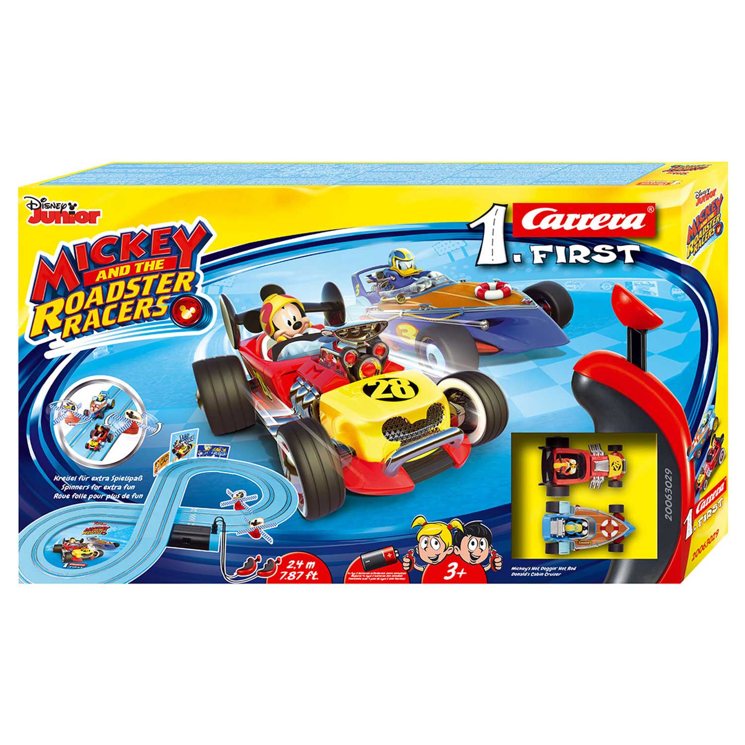 Carrera First Racebaan - Mickey and the Roadster Racers