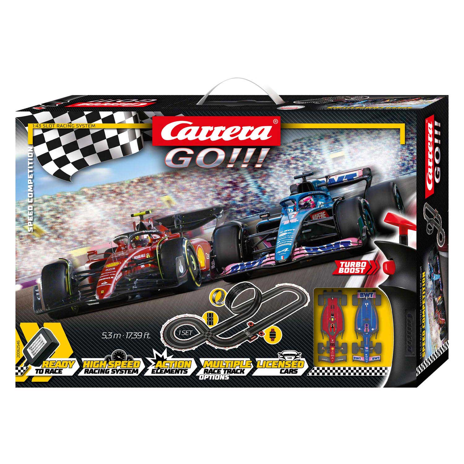 Carrera GO!!! Rennstrecke – Geschwindigkeitswettbewerb