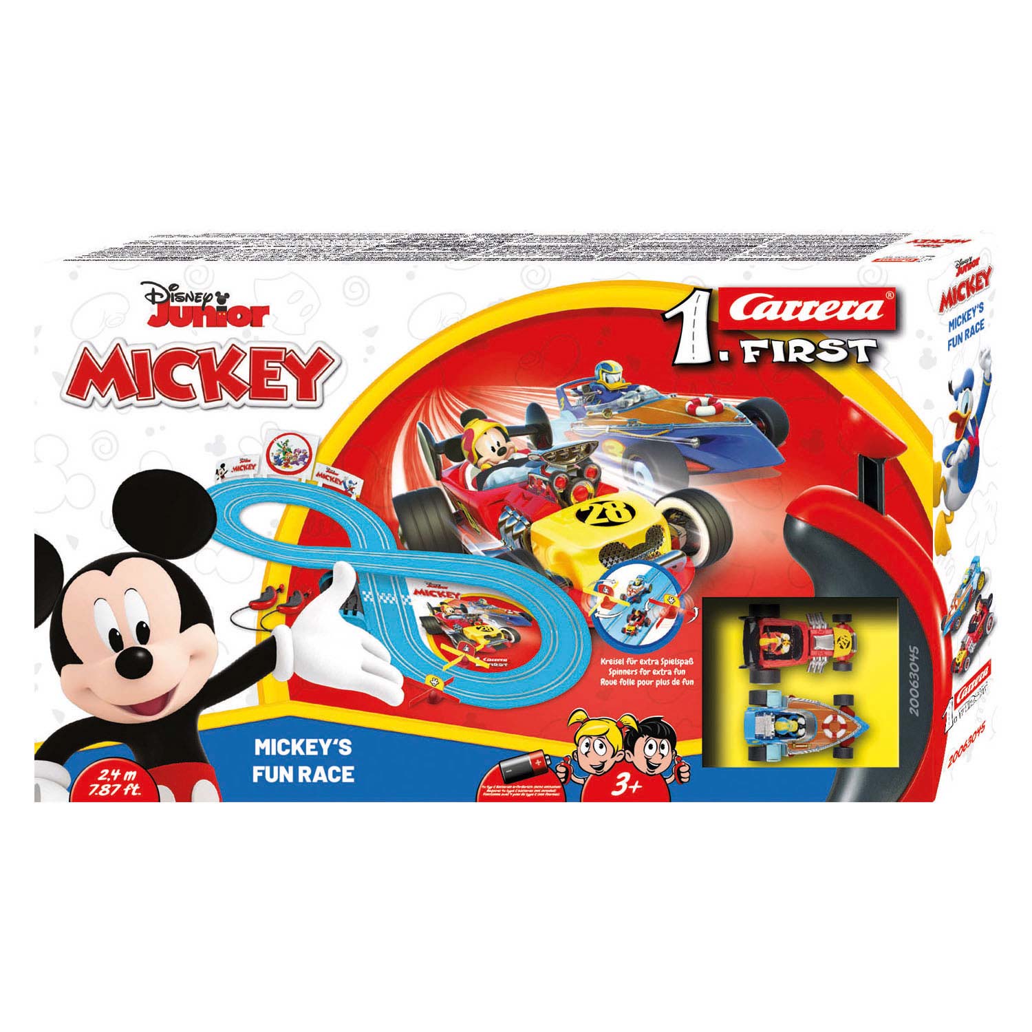 Carrera First Racetrack - Mickey's Fun Race