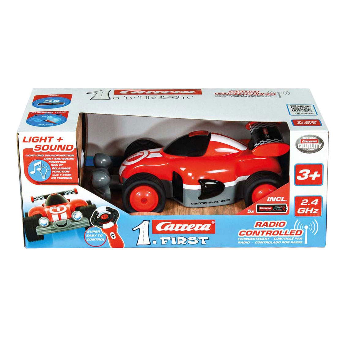 Carrera 2,4 GHz Erstes RC Racer-gesteuertes Auto