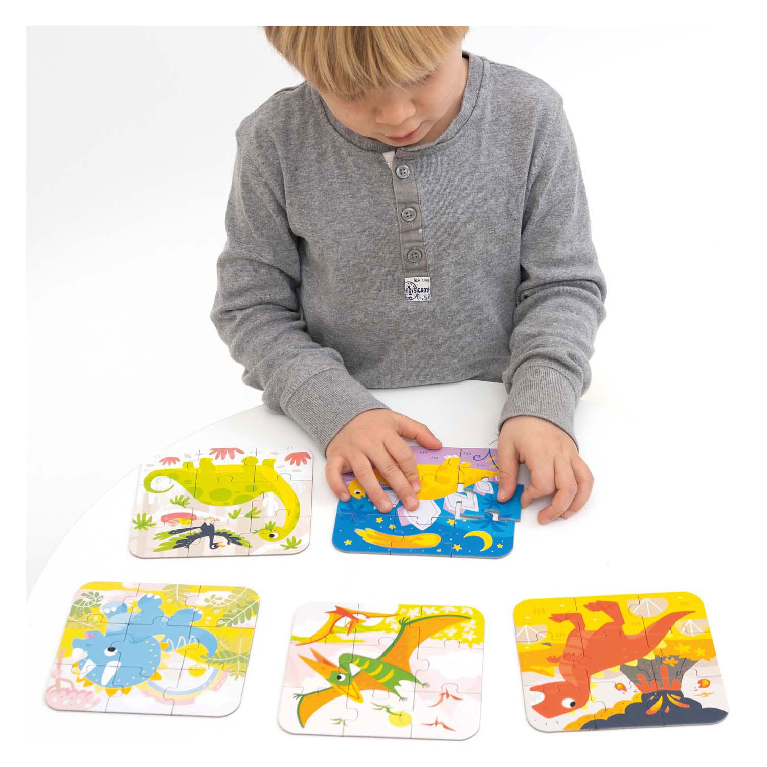 Banana Panda - On-the-Go Puzzel Dinosaurus - 16st.
