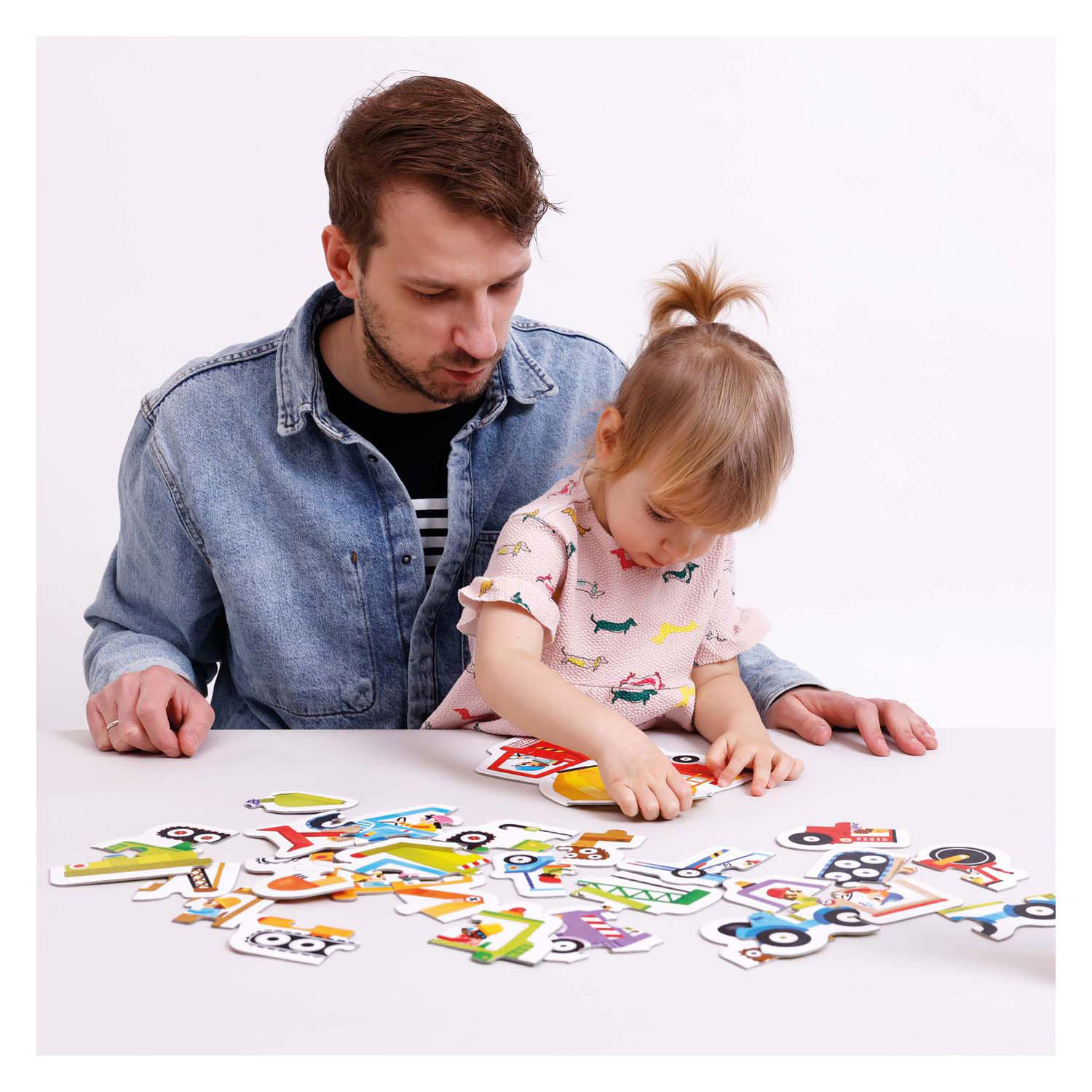 Banana Panda - Oplopende Puzzels Voertuigen  - 33st.