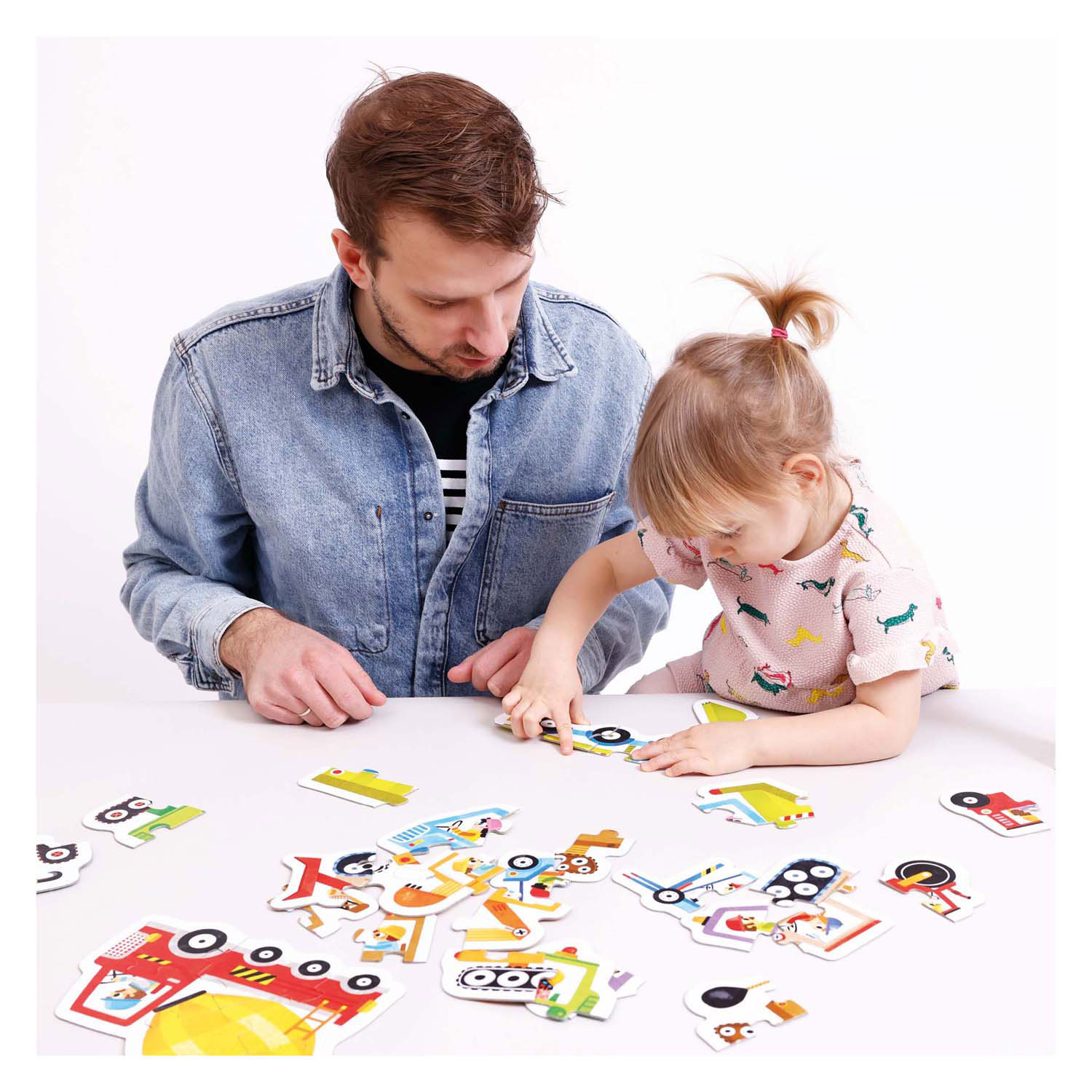 Banana Panda - Oplopende Puzzels Voertuigen  - 33st.