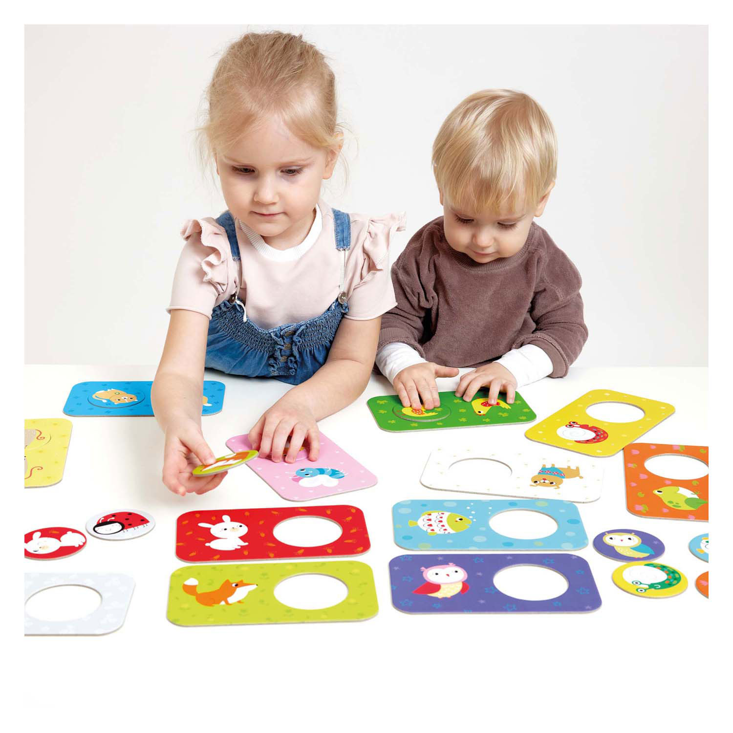 Banana Panda -  Zoek Dezelfde Vriendjes Puzzels - 12st.