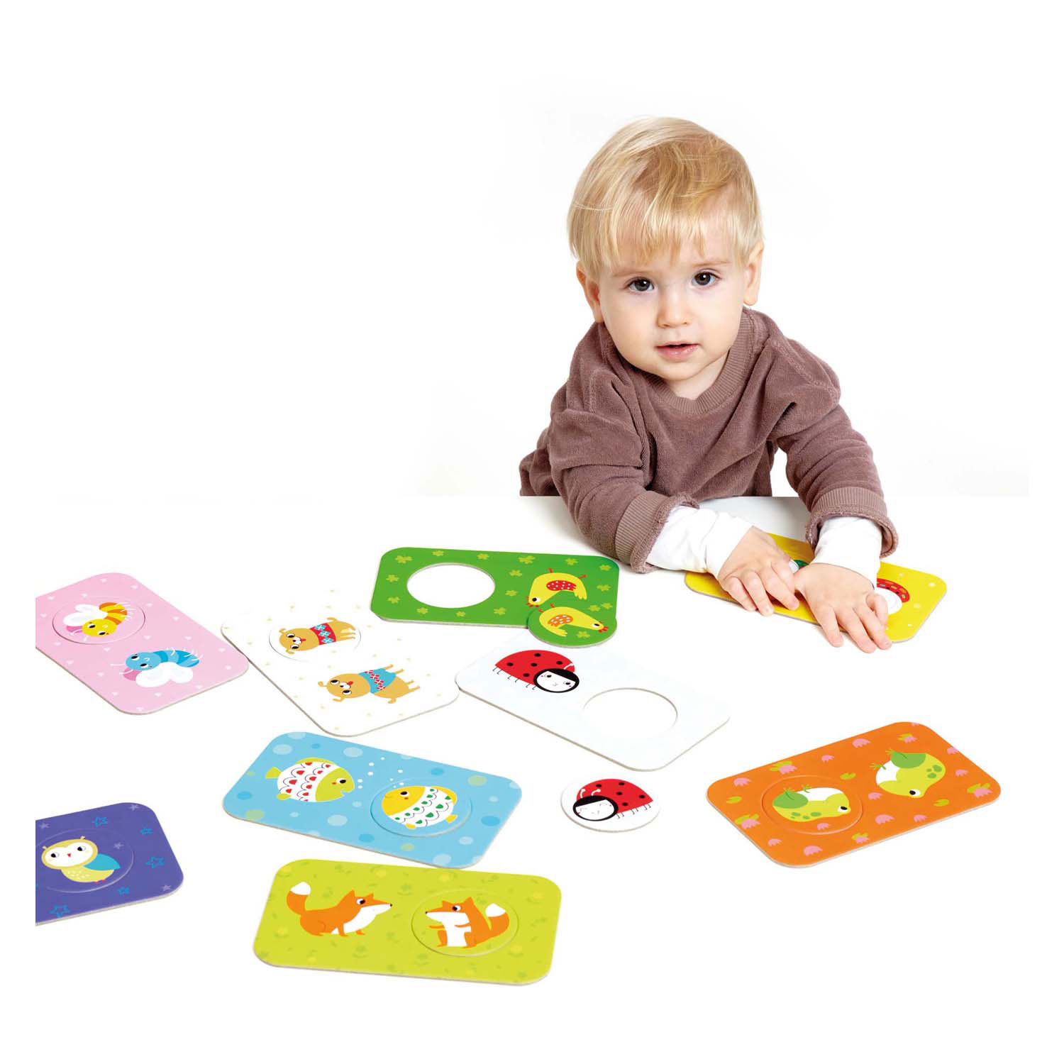 Banana Panda -  Zoek Dezelfde Vriendjes Puzzels - 12st.