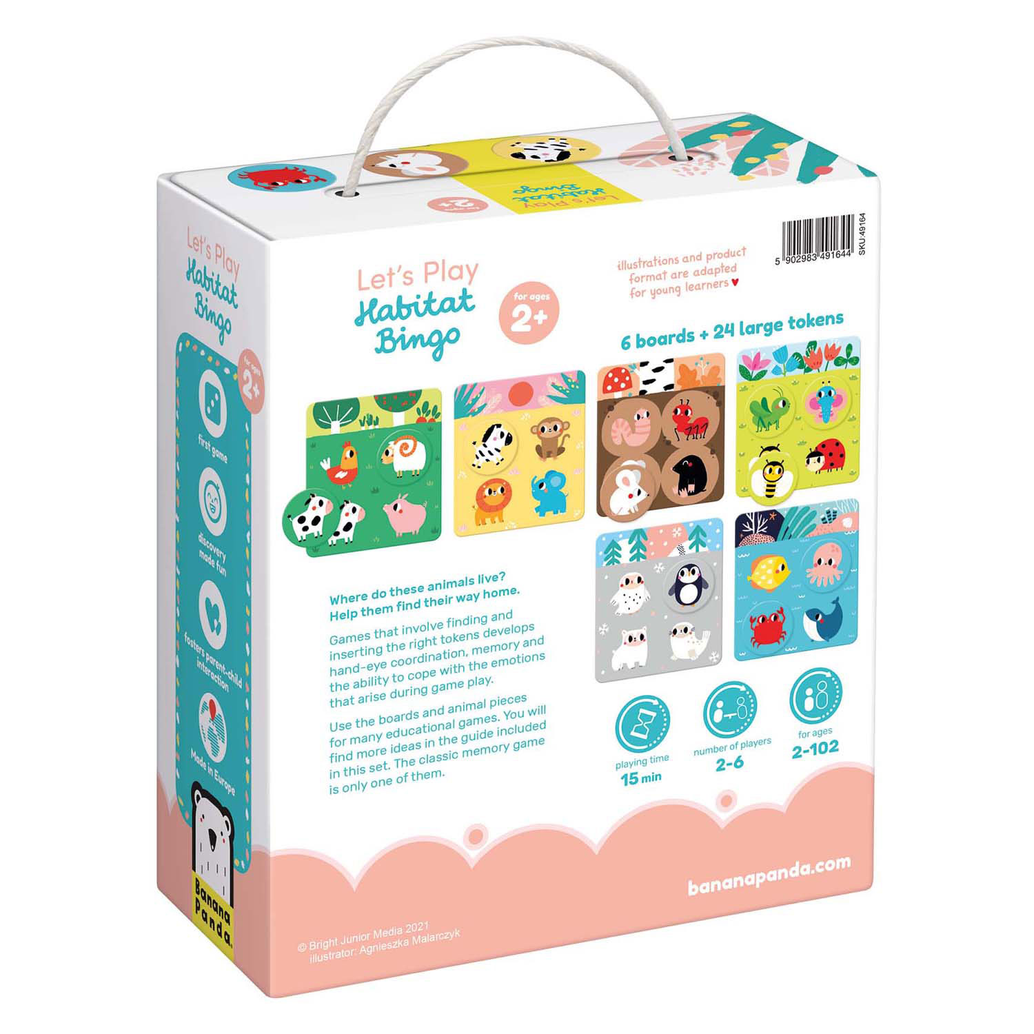 Banana Panda - Laten We Habitat Bingo Spelen