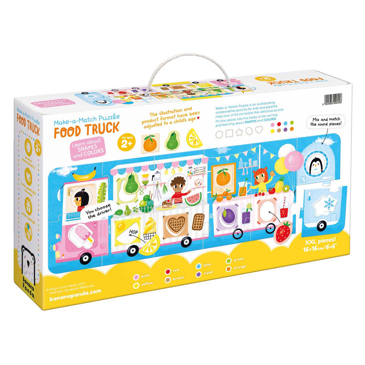 Banana Panda - Maak de Puzzel Passend Foodtruck - 23st.