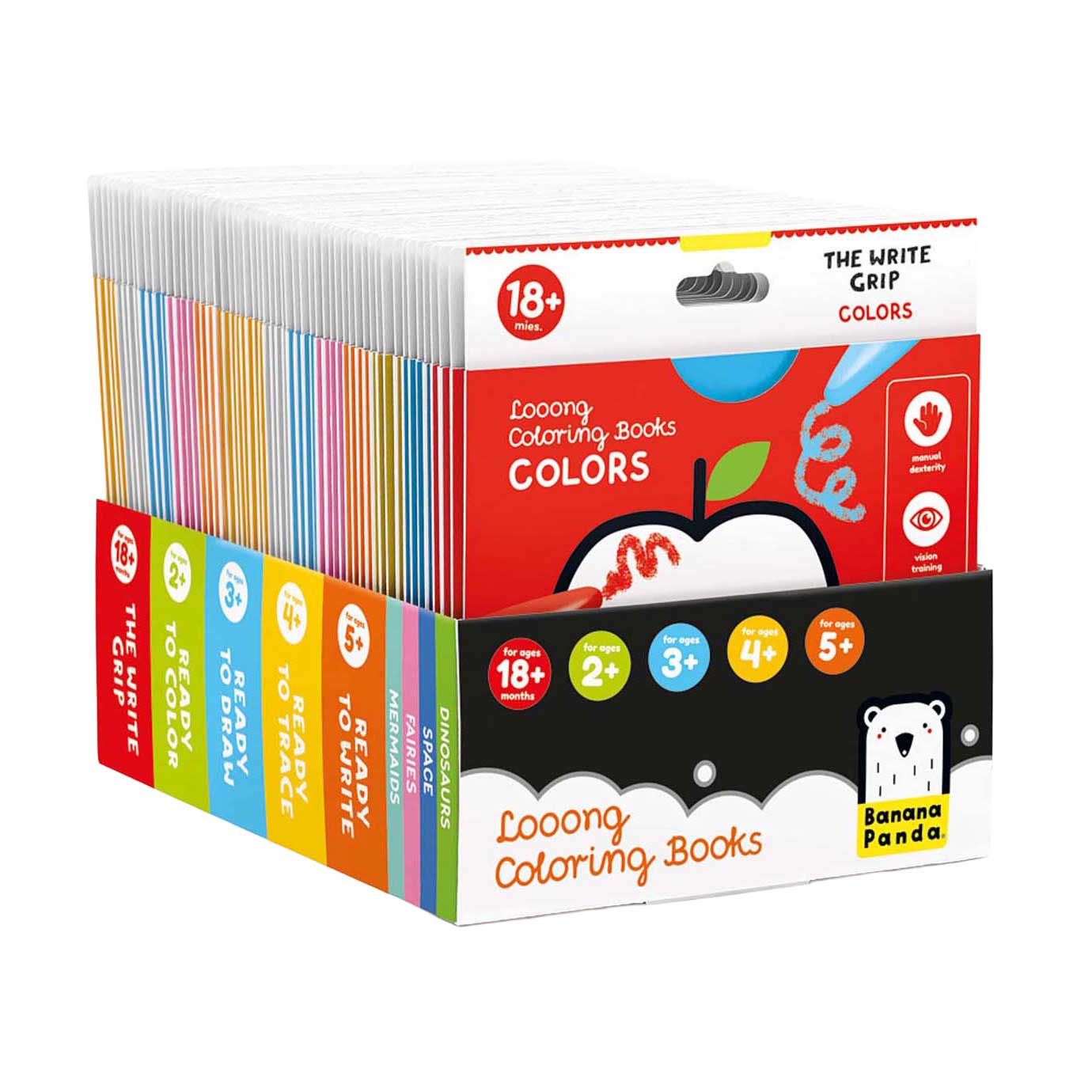 Banana Panda - Kleurboeken Assortiment, 56st.