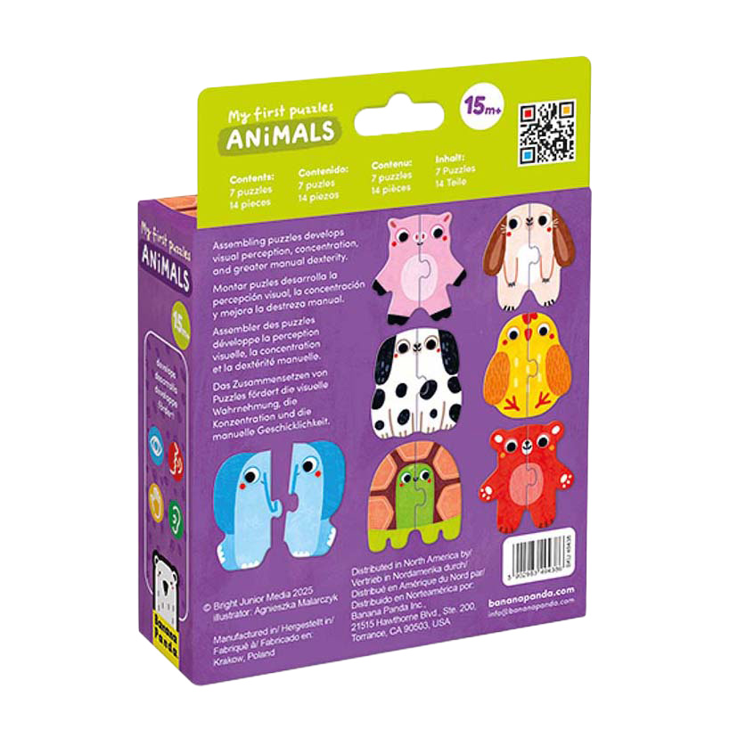 Banana Panda - Mijn Eerste Puzzels - Dieren