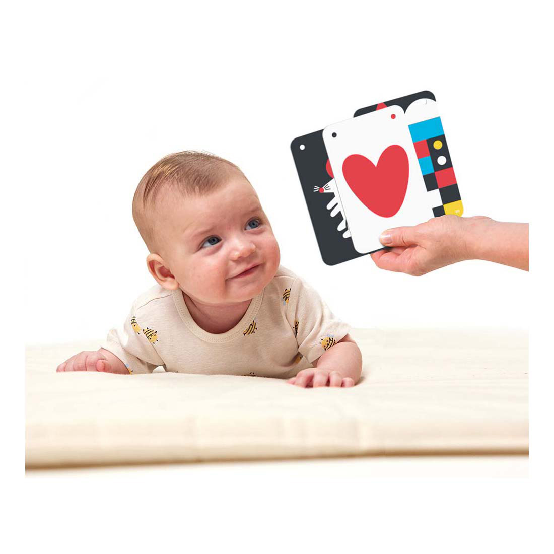 Banana Panda – Kontrastreiche Babykarten – 0–3 Monate