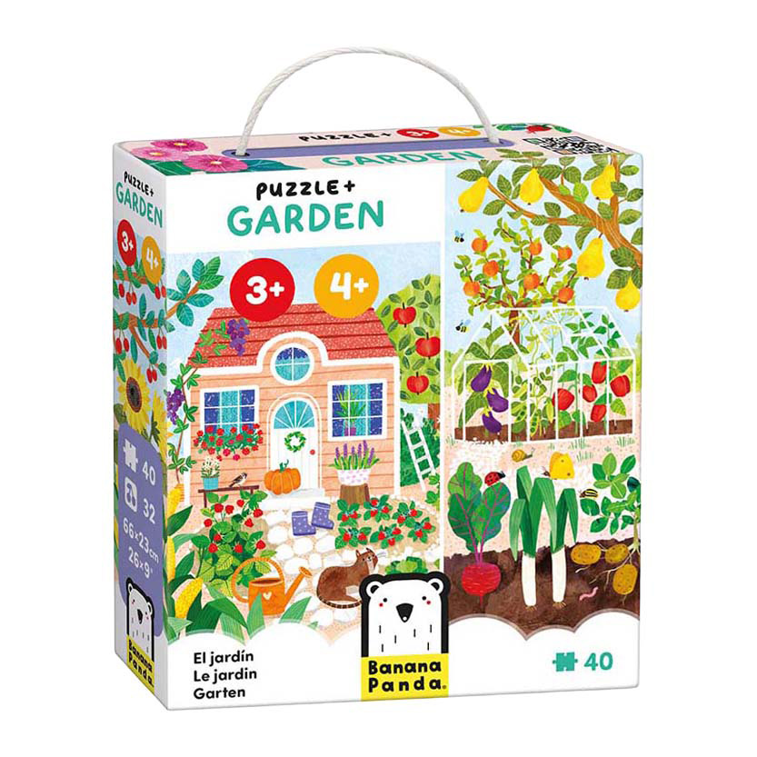 Banana Panda - Puzzel Tuin - 40st.