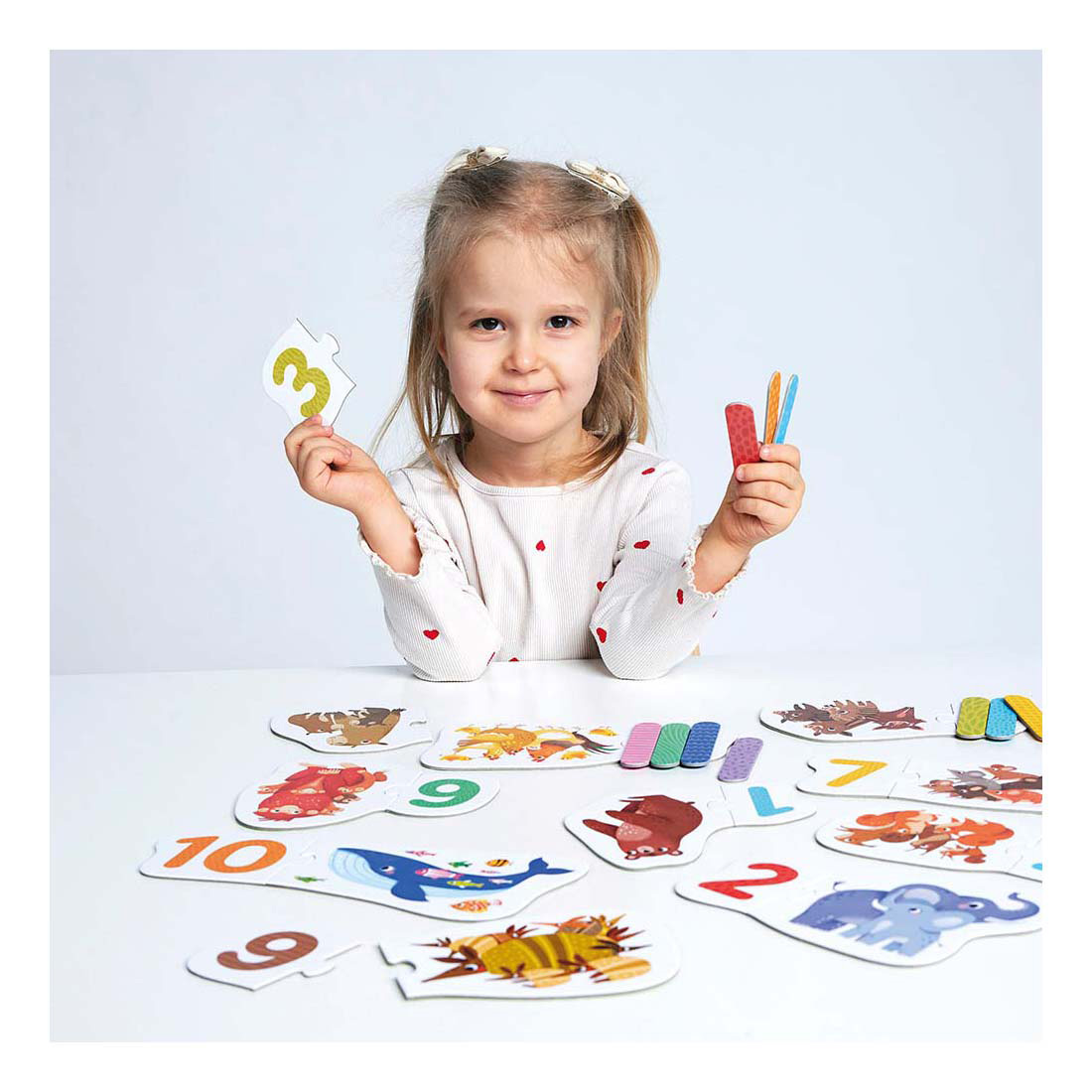 Banana Panda - Puzzel Nummers - 20dlg.