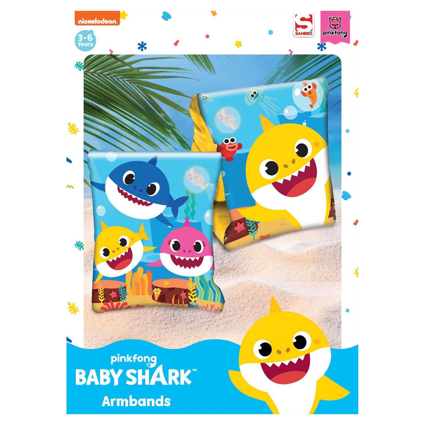 temperen Slot donderdag Zwembandjes Baby Shark, 3-6 jaar online kopen | Lobbes Speelgoed