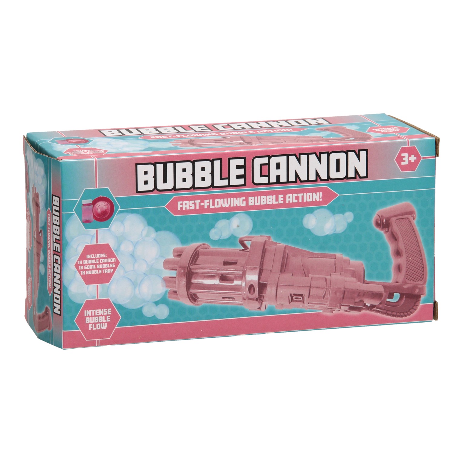Bubble Cannon Seifenblasen – Pink