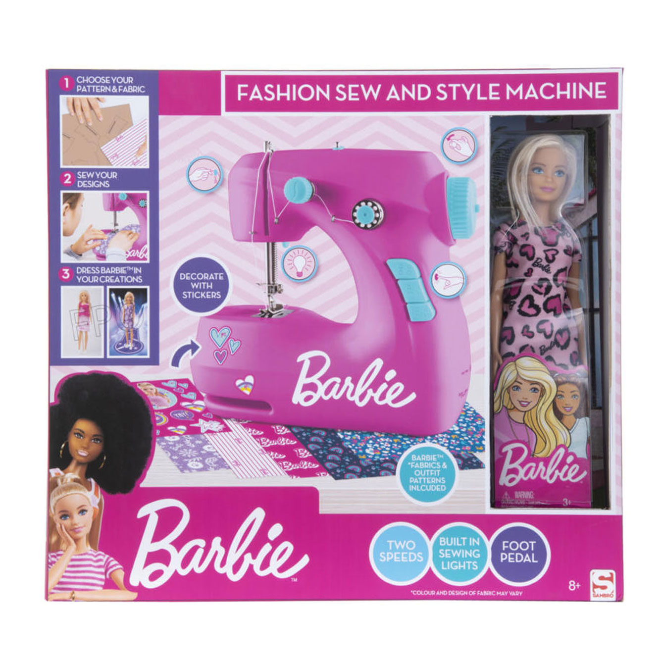 Barbie Nähmaschinen-Designstudio
