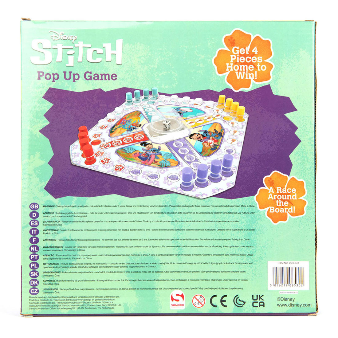 Stitch Pop-Up Game