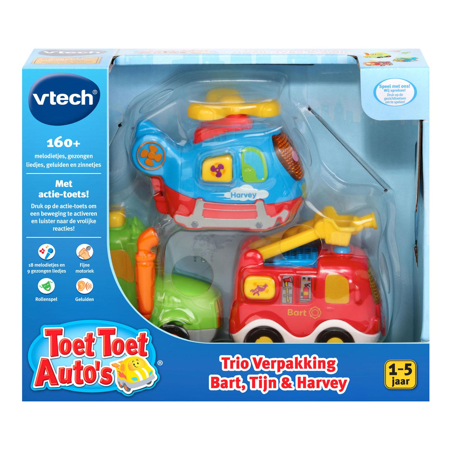 VTech Toet Toet Auto's - Bart, Tijn & Harvey