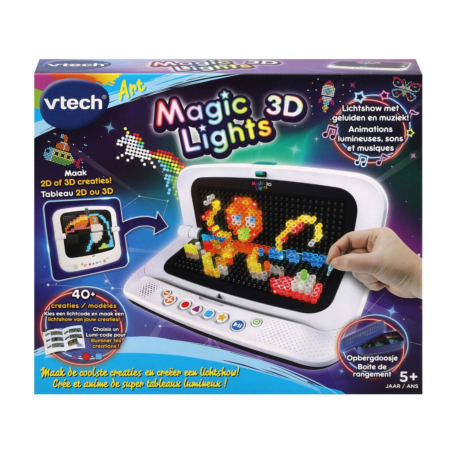 VTech Magic Lights 3D Insteek Mozaïek