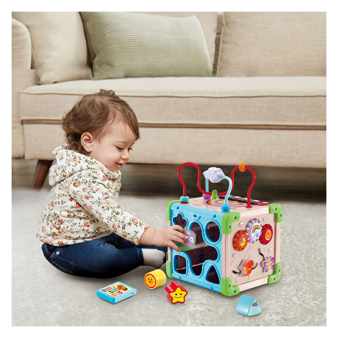 Cube d'activité amusant Play Green Play de VTech