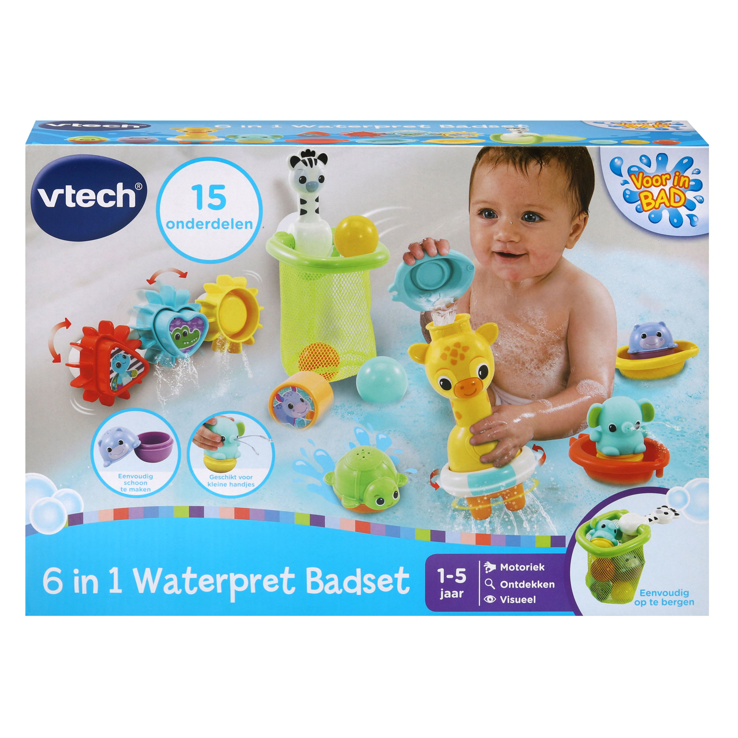 Kaufen Sie VTech Baby 6in1 Wasserspaß-Badeset ... | Lobbes Spielzeug