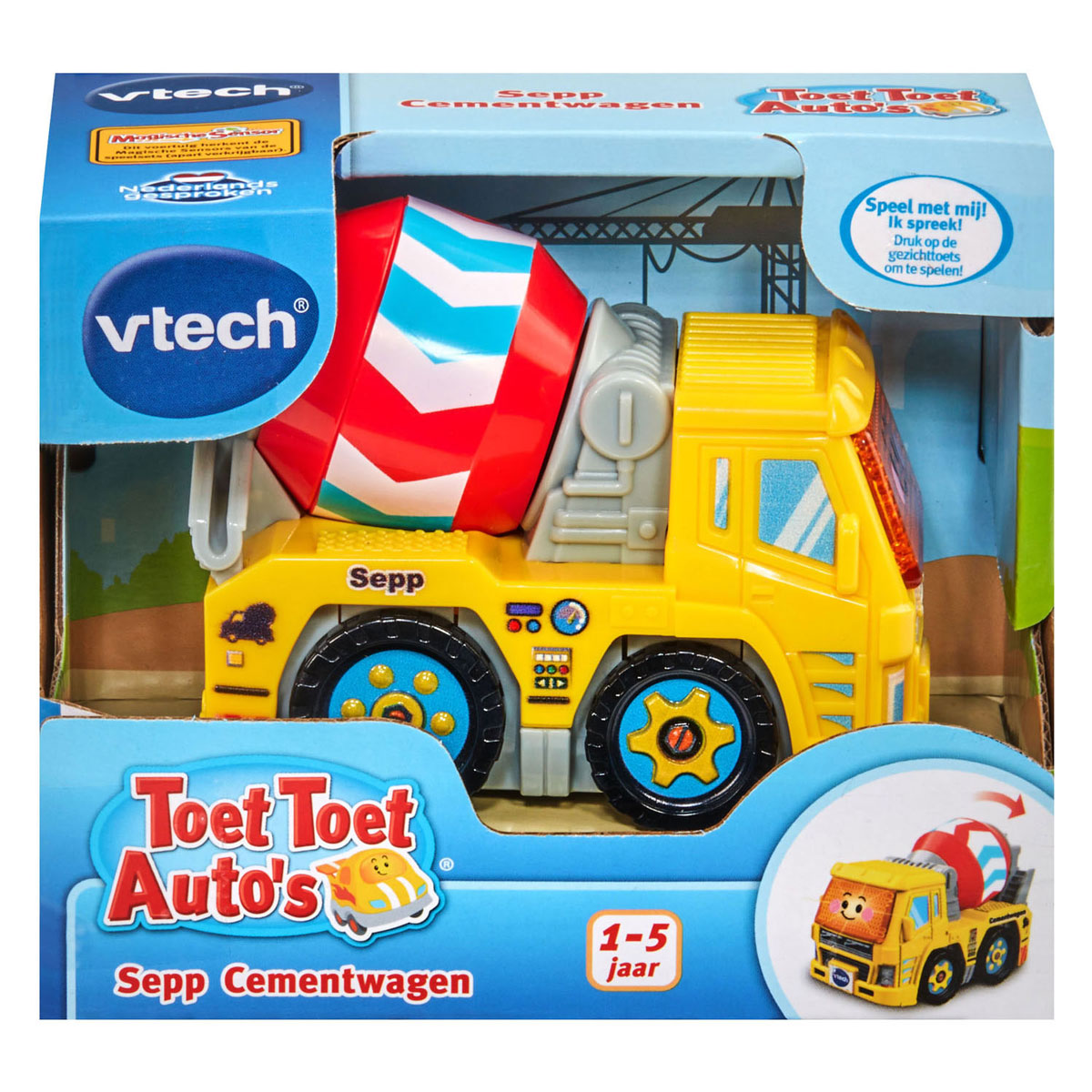 VTech Toet Toet Auto's - Sepp Cementwagen