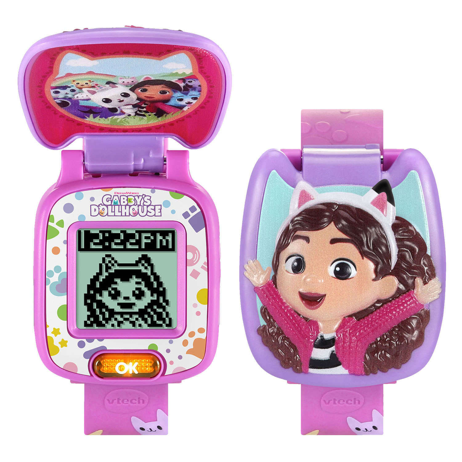 Montre en cuir Gabby et la maison magique de VTech