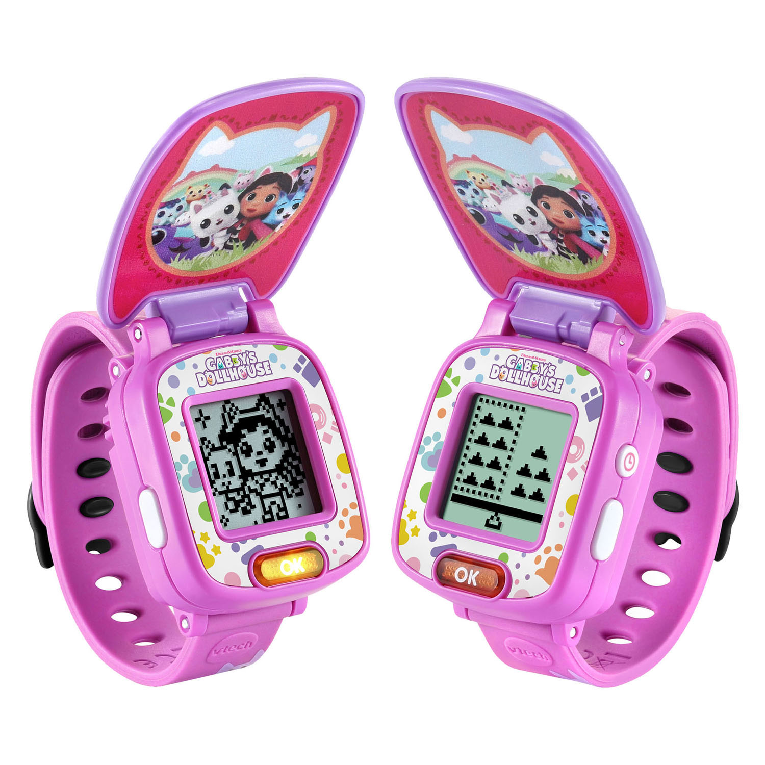 Montre en cuir Gabby et la maison magique de VTech