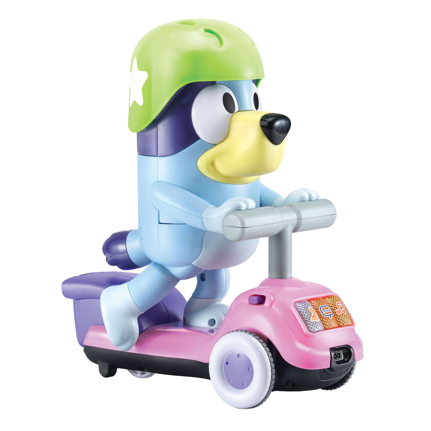 VTech Bluey Play Fun Scooter Figur