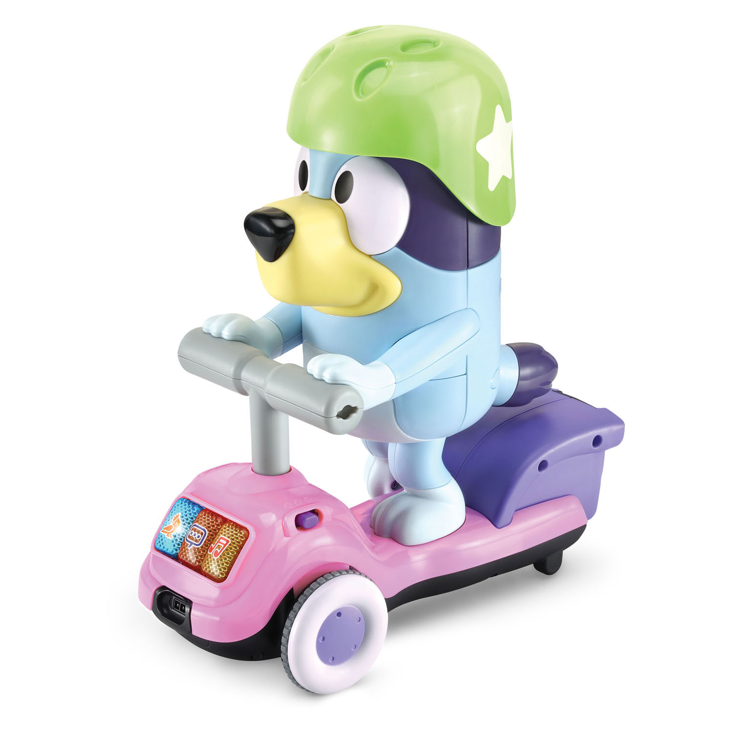 Figurine de scooter amusante Bluey Play de VTech