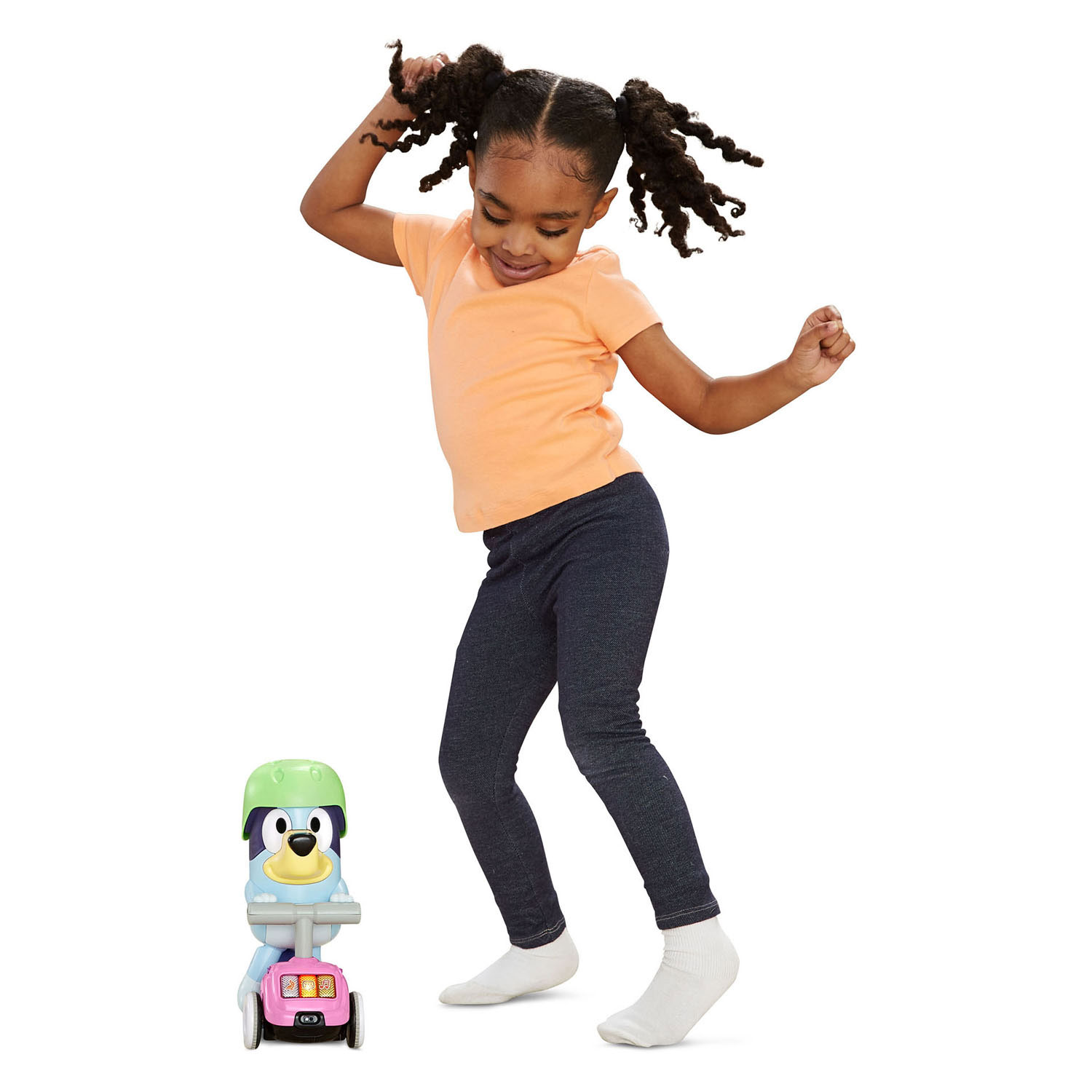 Figurine de scooter amusante Bluey Play de VTech