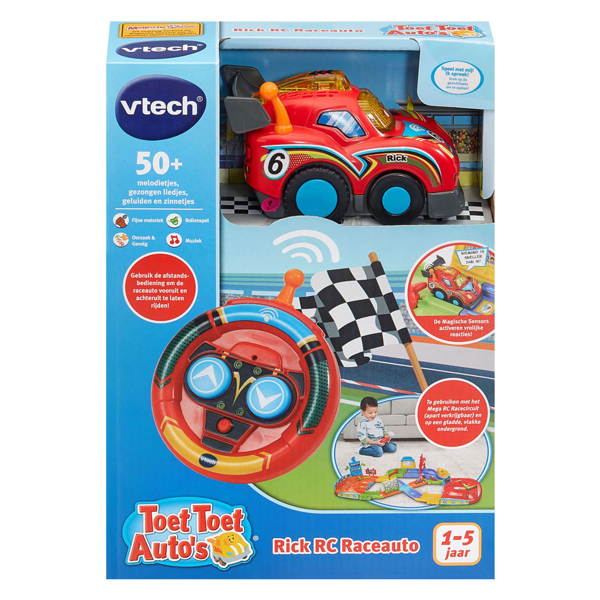 VTech Toet Toet Auto's - Ruben RC Raceauto