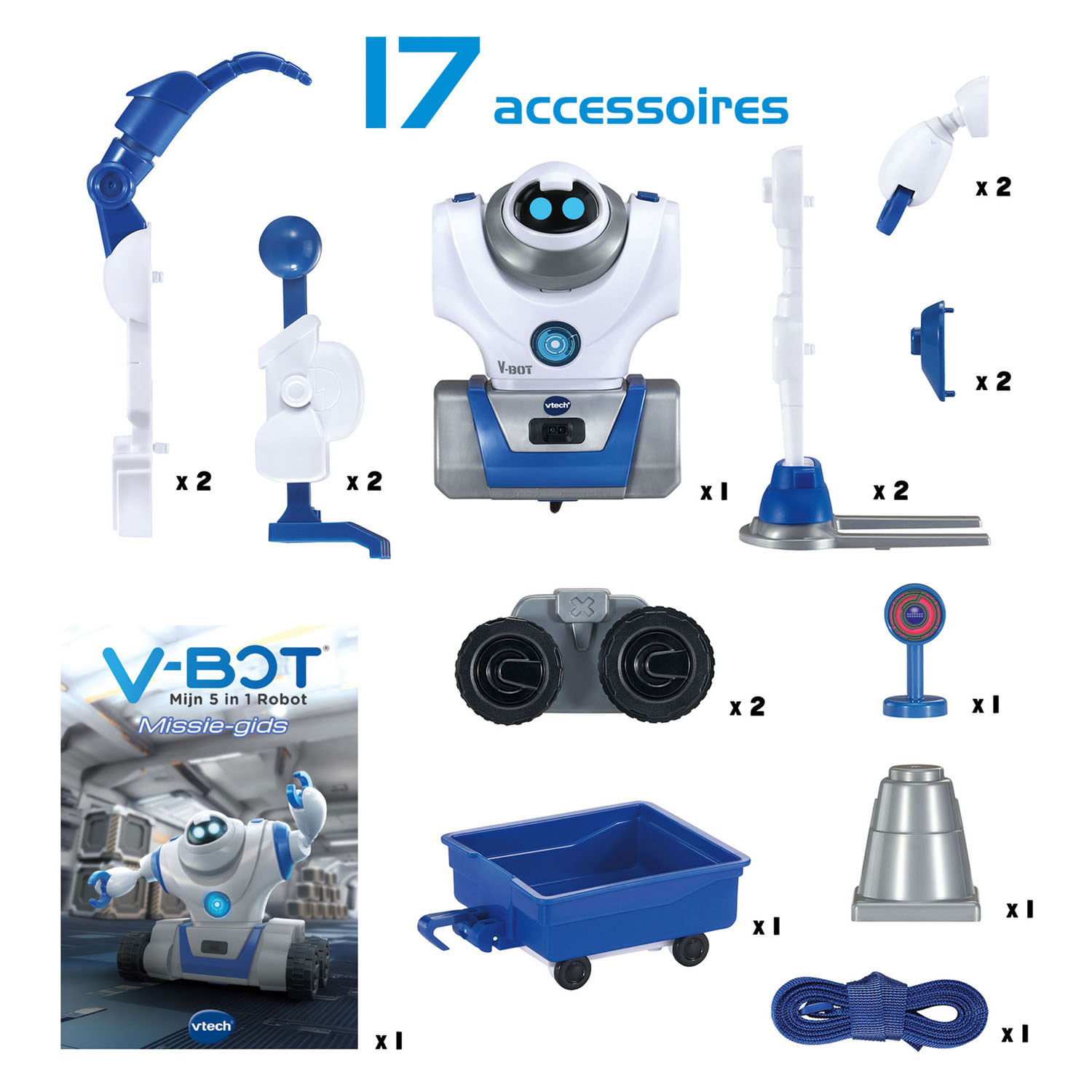 VTech V-Bot Mijn 5 in 1 Robot