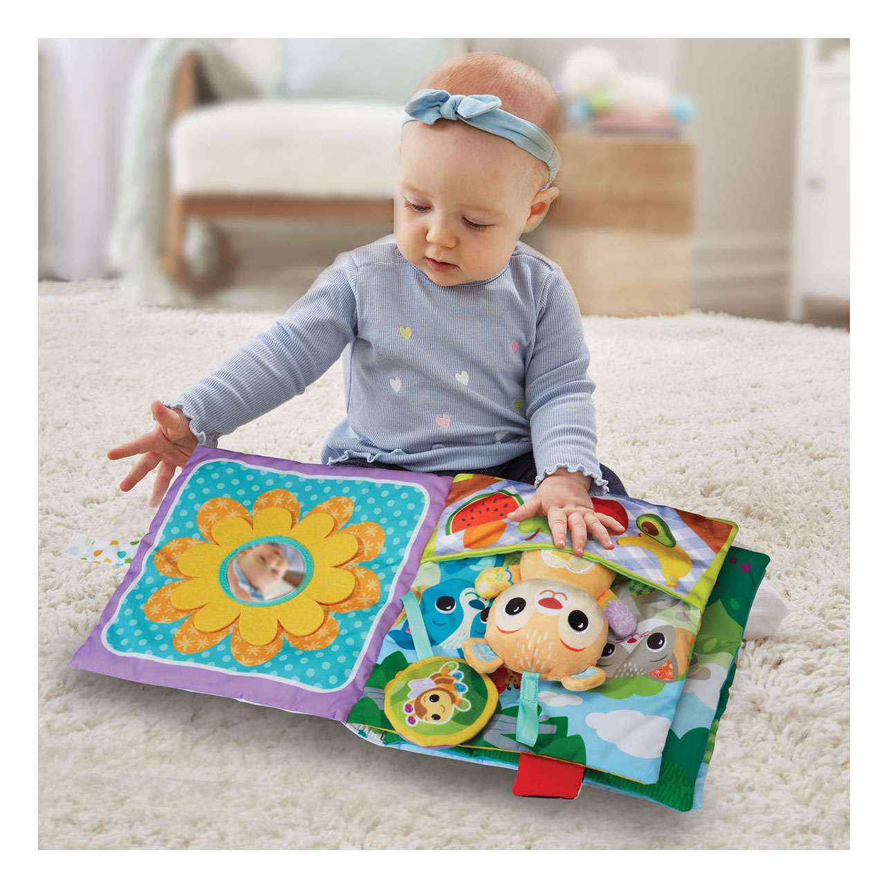 VTech Le grand livre de câlins de bébé