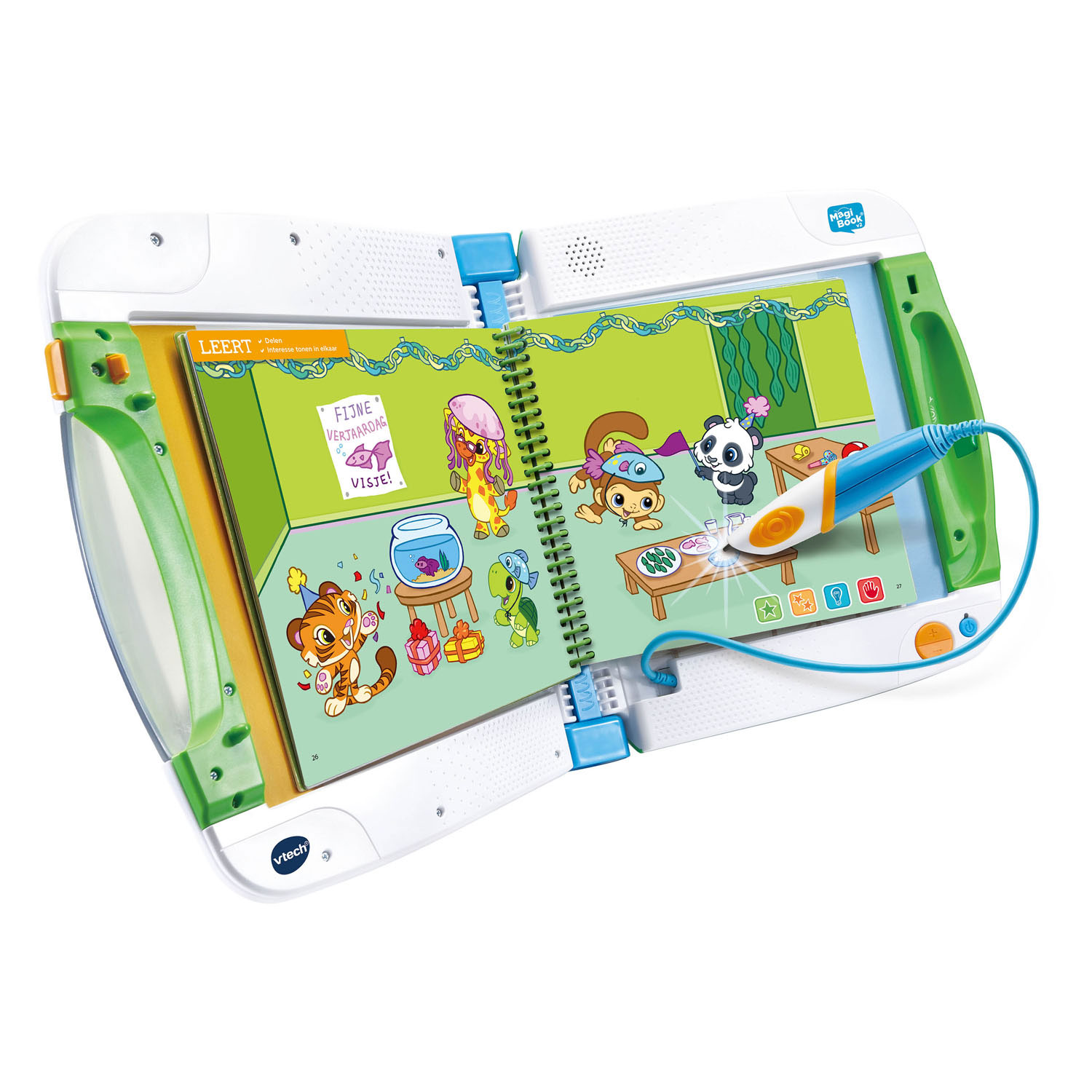 VTech Magibook Starter Set Grün mit Demobuch