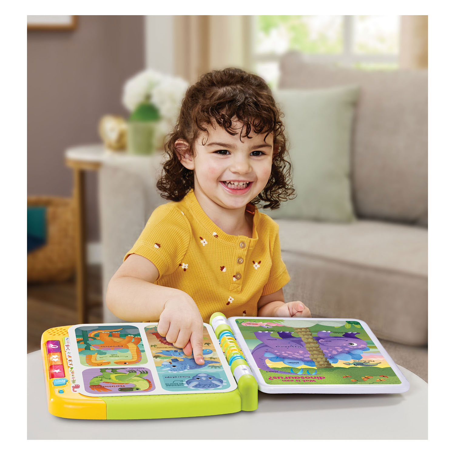 VTech Mon livre interactif sur les dinosaures