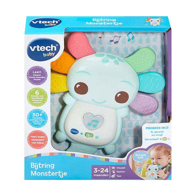 VTech Bijtring Monstertje met Geluid