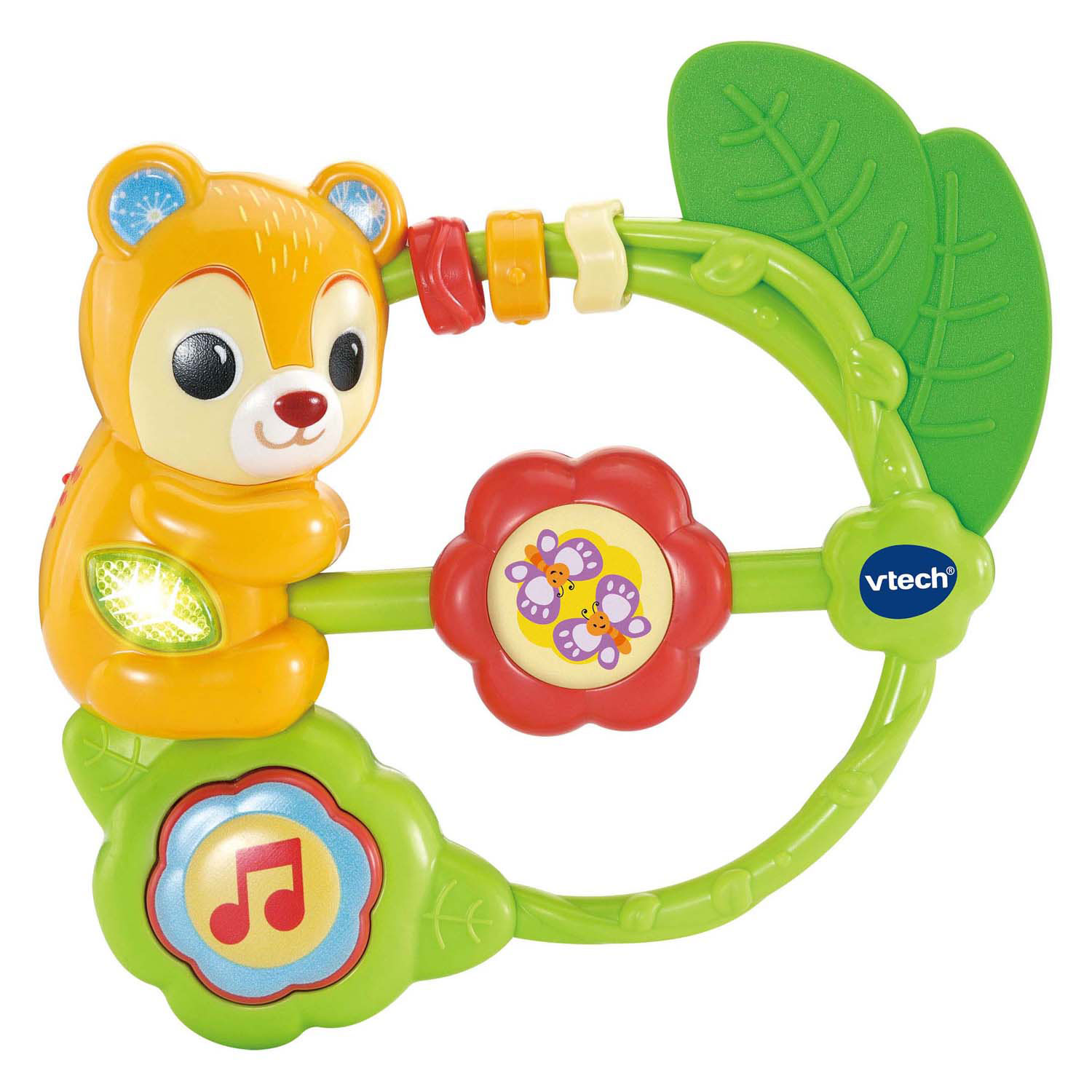 VTech Vrolijke Beer Rammelaar met Geluid