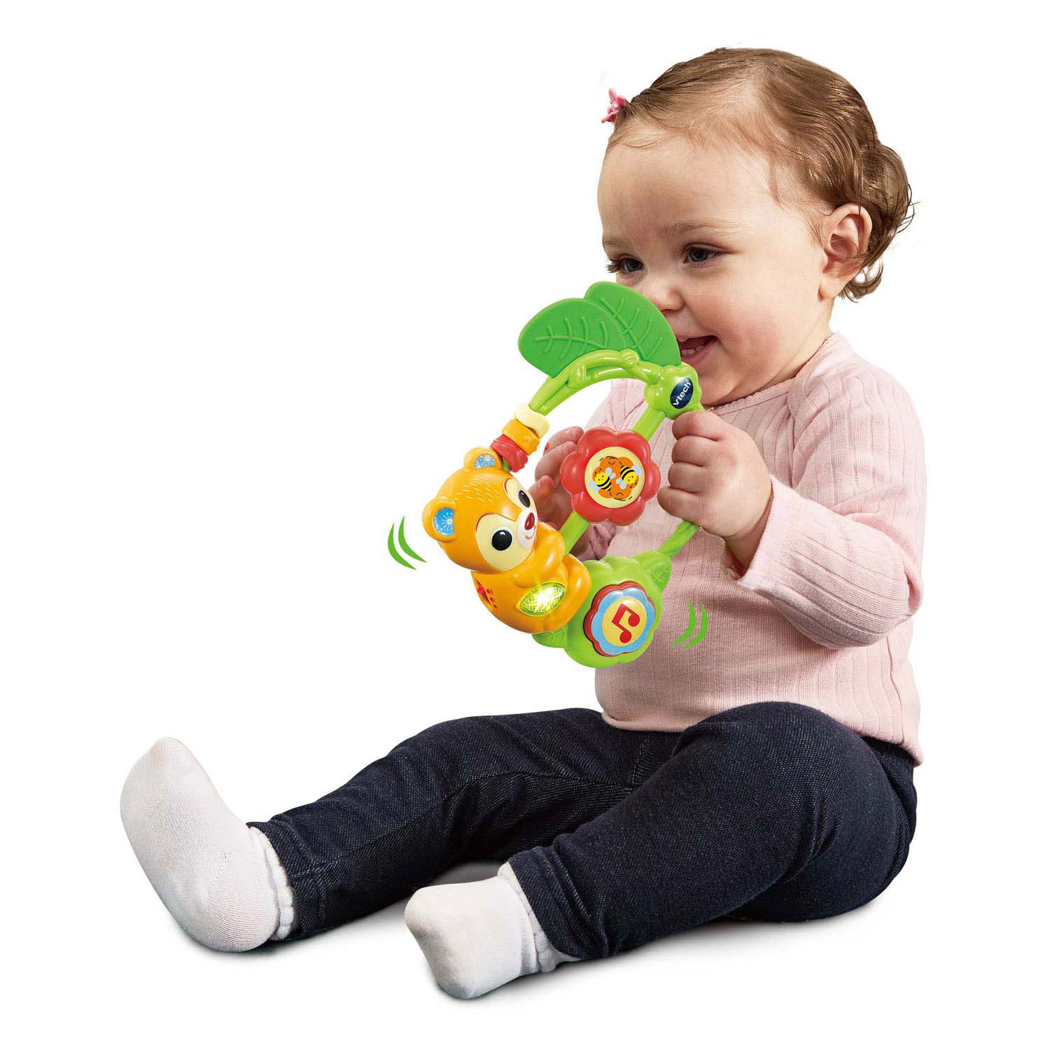 VTech Vrolijke Beer Rammelaar met Geluid
