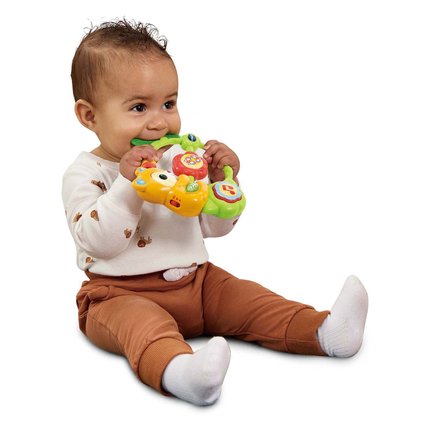 VTech Vrolijke Beer Rammelaar met Geluid