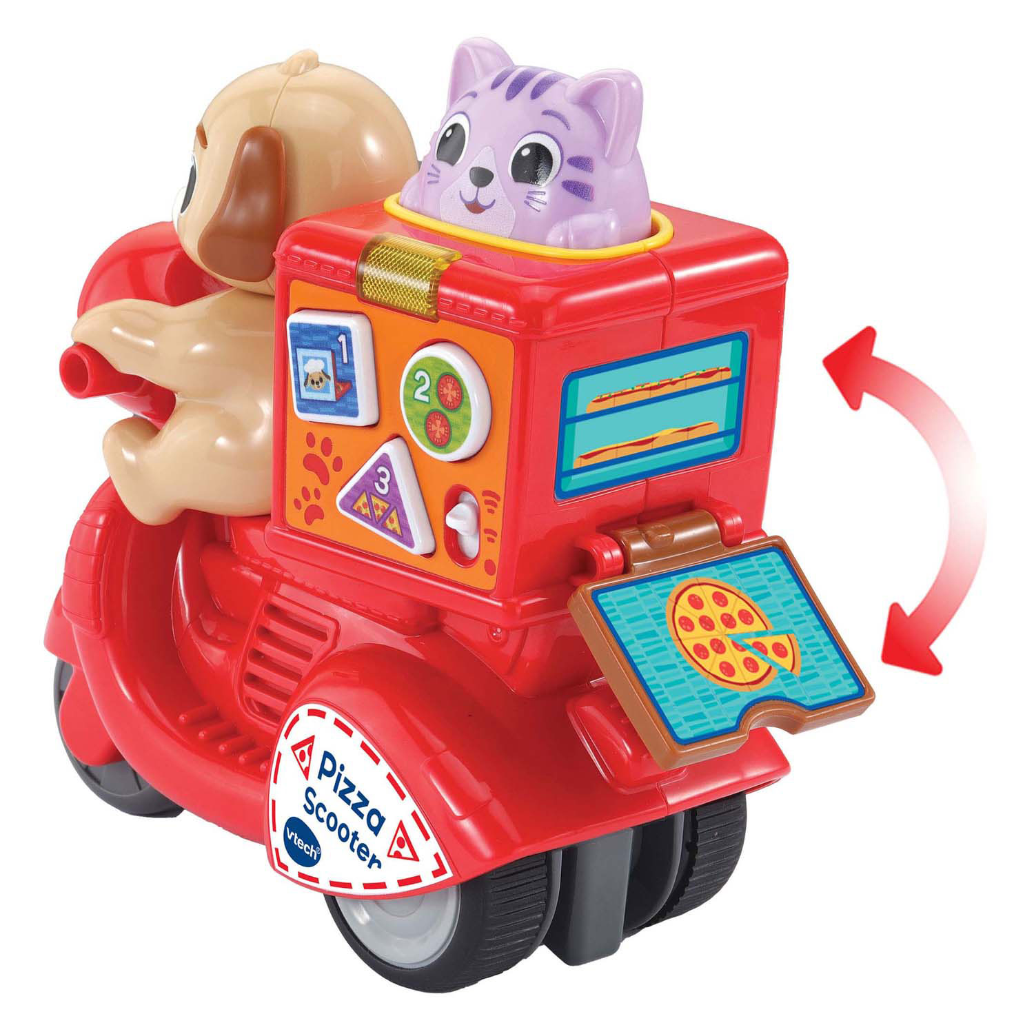 VTech Press & Go Pizza Scooter