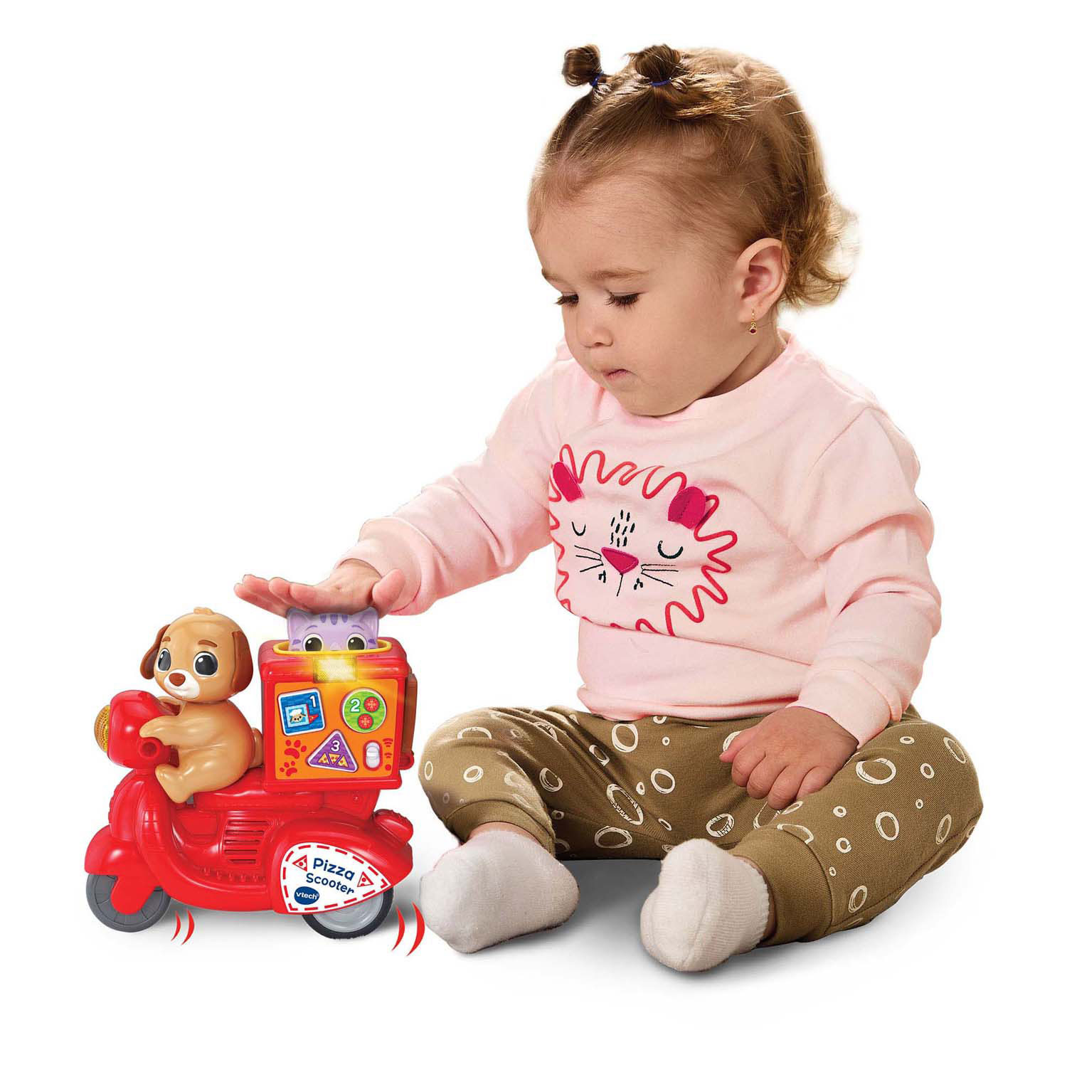 VTech Press & Go Pizza Scooter