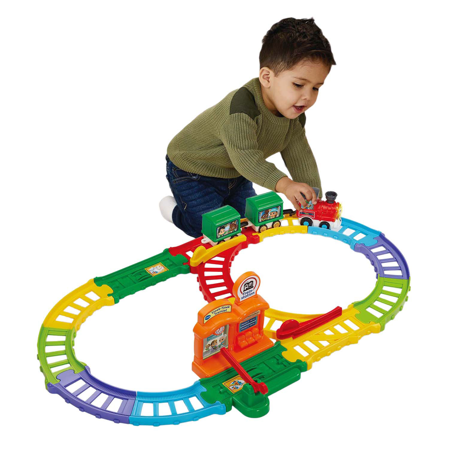 VTech Toet Toet Auto's - Tjoek-Tjoek Treinset (incl. Tim Trein)