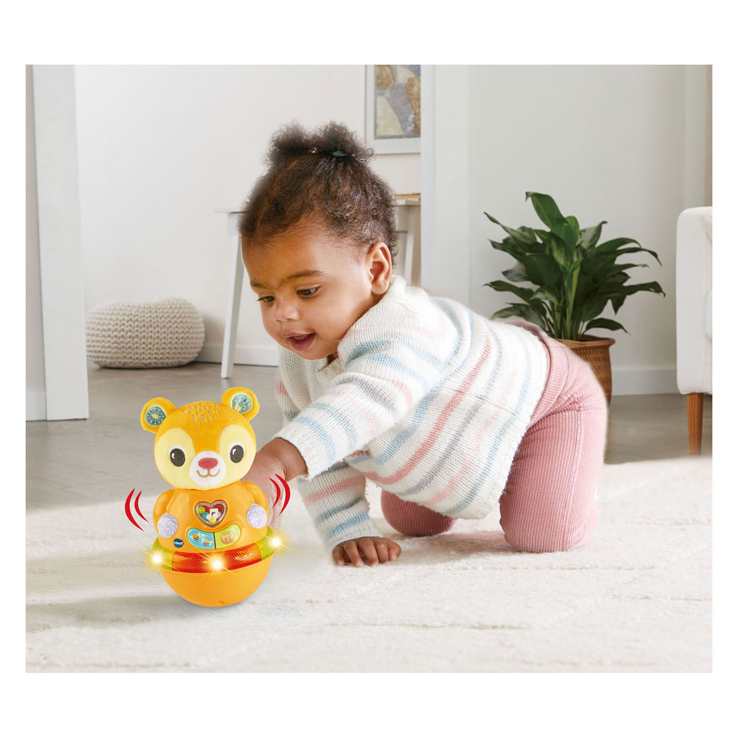 VTech Wiebel en Leer Tuimelbeer