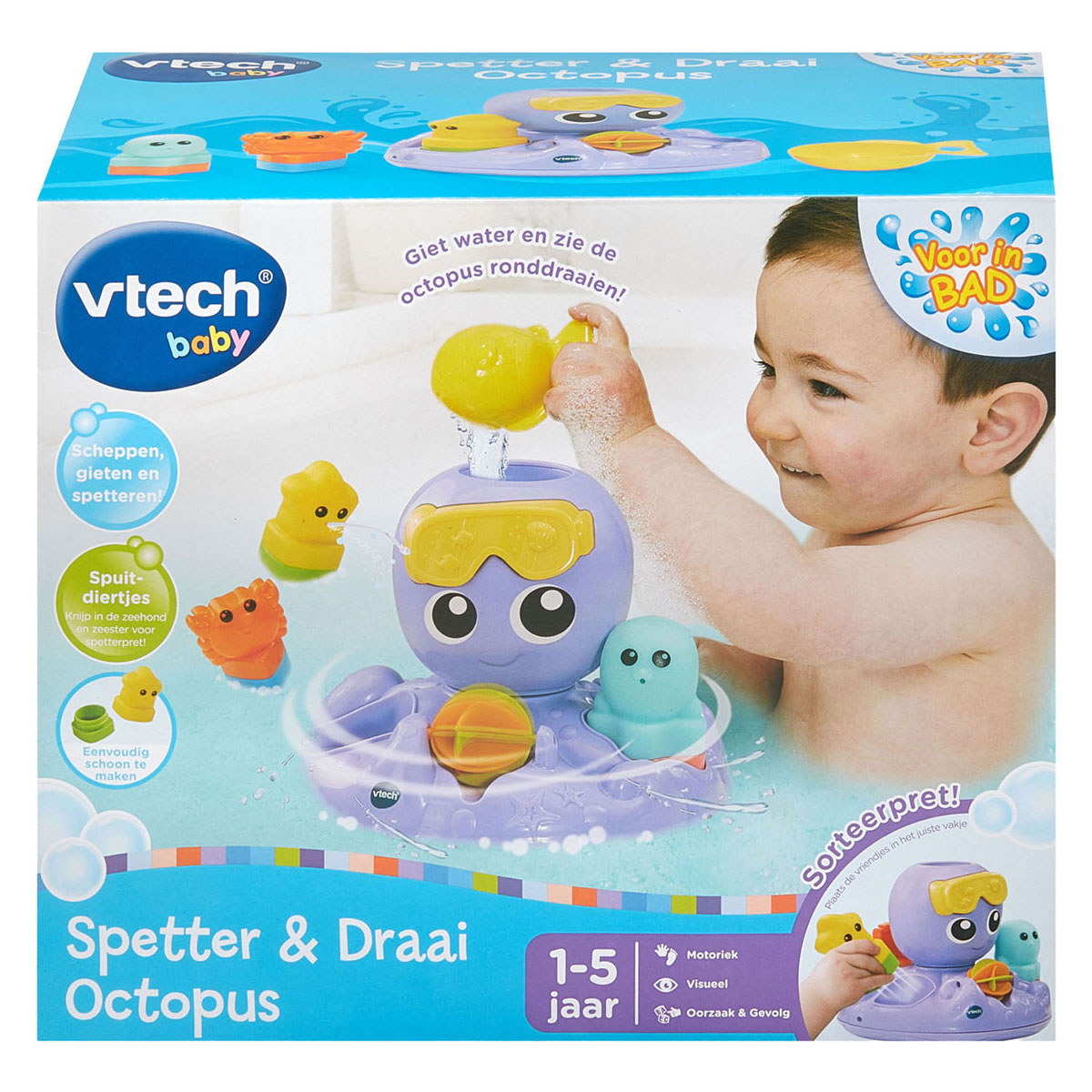 VTech Spetter & Draai Octopus