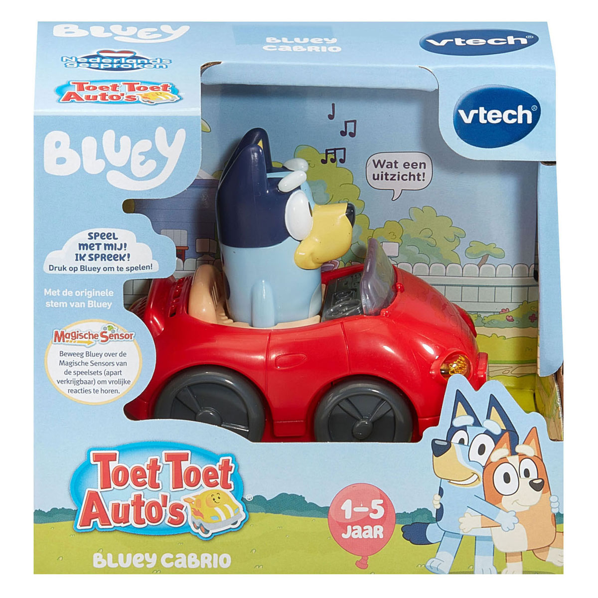 VTech Toet Toet Auto's - Bluey - Bluey Cabrio