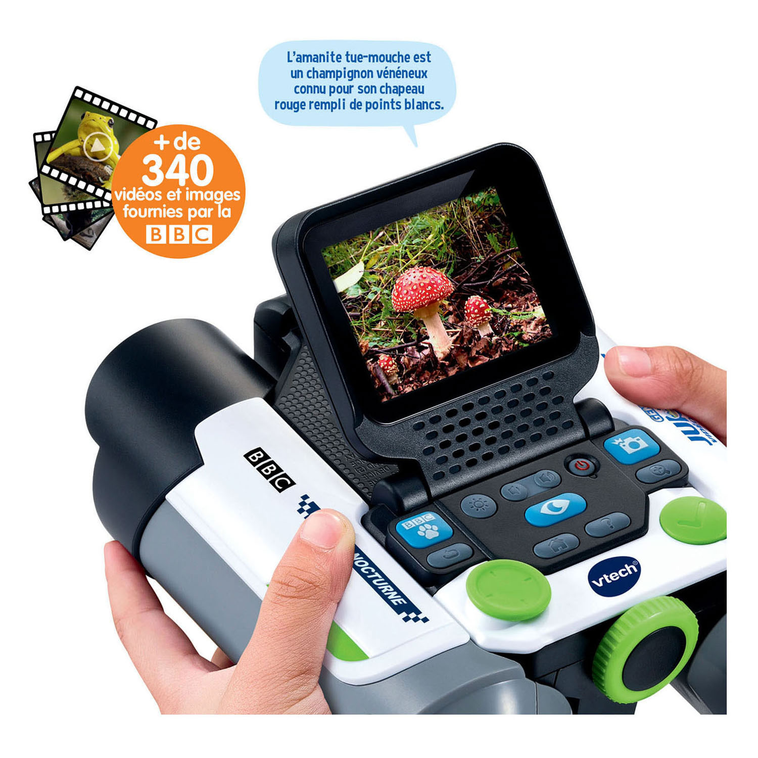 Jumelles vidéo interactives VTech Genius XL
