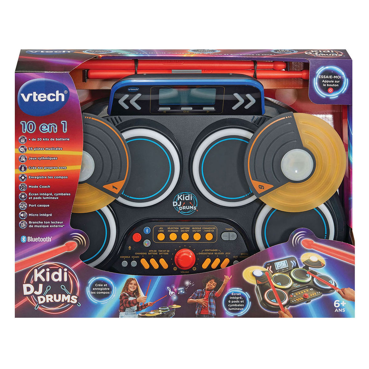Batterie VTech Kidi DJ Drums 10 en 1