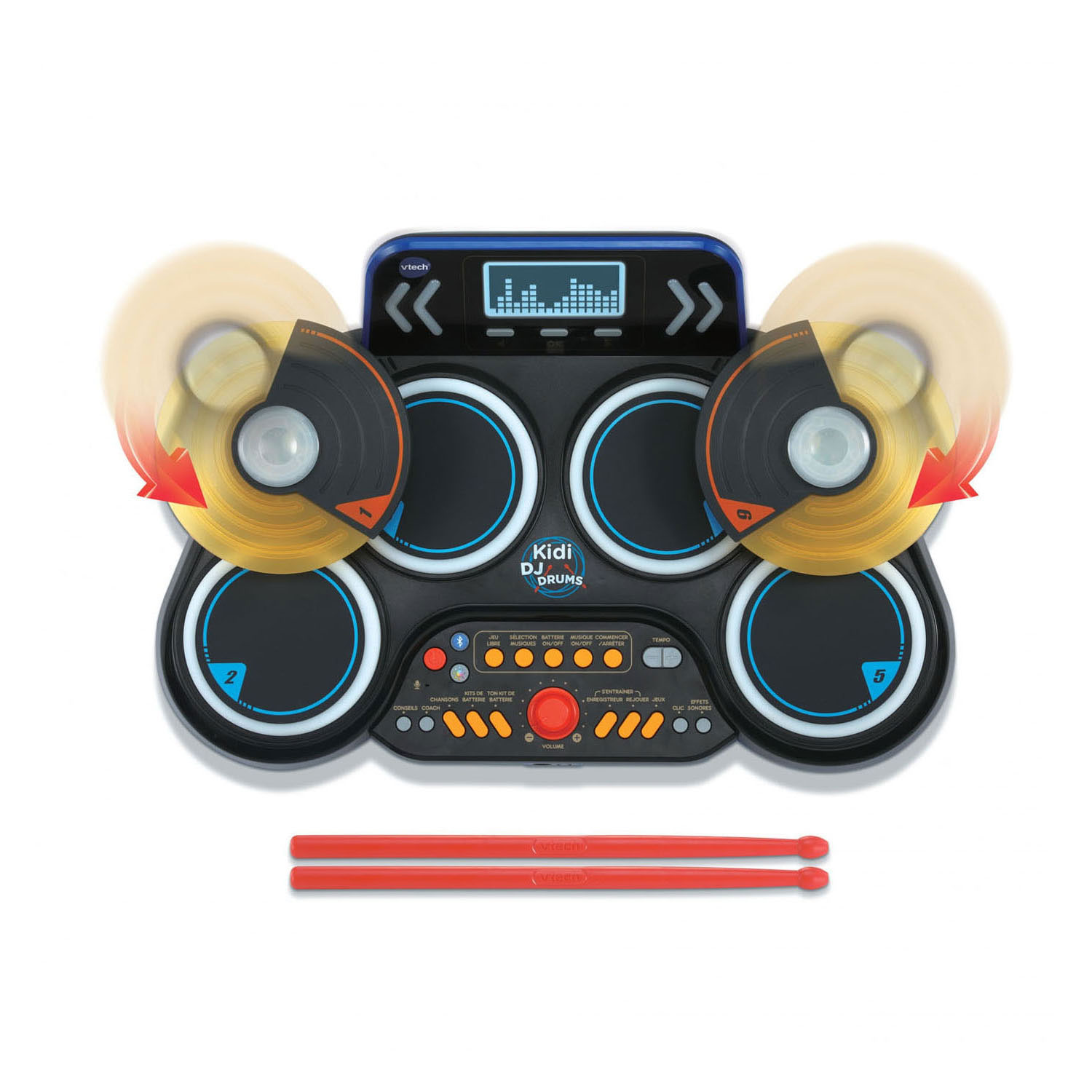 Batterie VTech Kidi DJ Drums 10 en 1